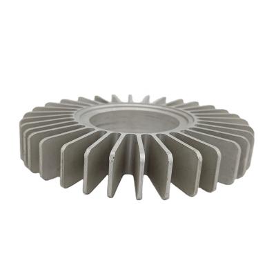 China Industry AL Oem Cylindrical Led Light Heatsink Aluminum Profile for sale