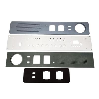 China AL Factory Oem Custom Aluminum Process Aluminum Audio Panel CNC Machining Services for sale