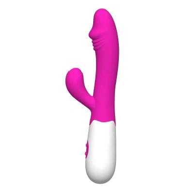 China 20speeds In Action 30 Speeds Silicone Vagina Clitoris Massager Dildo G Spot Waterproof Female Rabbit Vibrators For Women for sale