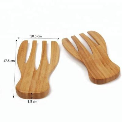 China Factory direct sale viable cheap bamboo salad hands for sale