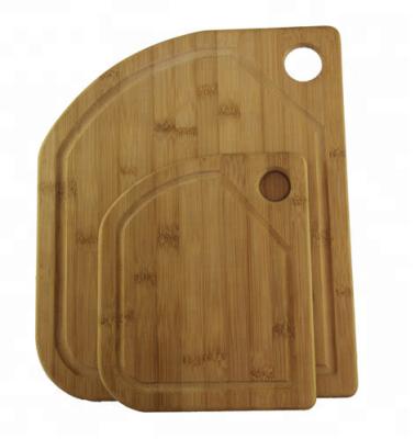 China Sustainable Kitchen Vegetable Bamboo Panel Cutting Board Customized Meat Grinder With Drawer for sale