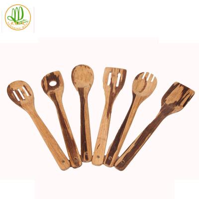 China Sustainable Wholesale Customized Sustainable Heavy And Crush Bamboo Kitchen Utensils Sets And Gadgets for sale