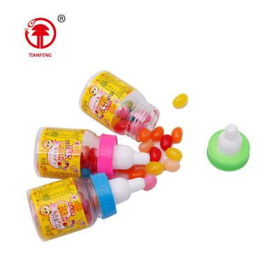 China Normal Novelty Toy Candy Driver Bottle Plastic Soft Jelly Beans Jelly Beans Baby Candy Candy Products Confectionery for sale