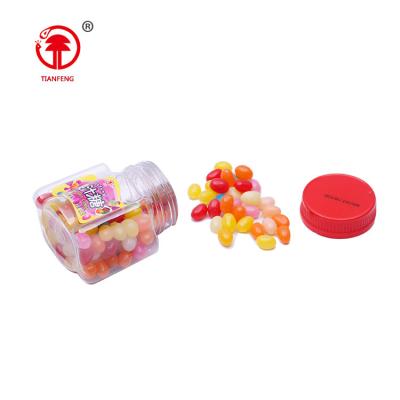 China Factory direct natural jelly bean jelly bean packing healthy dye sweet colorful fruity jelly bean for sale