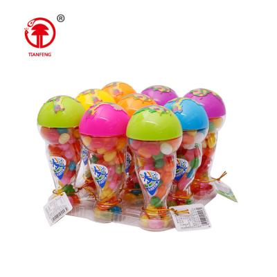 China China Normal Candy Toys Bottle For 70g Jelly Bean World Cup With Delicious Toy Plastic Jelly Candy Confectionery Beans for sale