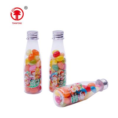 China Normal 2019 Sweet Delicious Acid Candy Maker Jelly Beans Flavor Rainbow Candy Halal Jelly Beans for sale