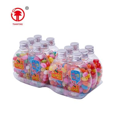 China Natural Free Candy Jelly Bean Candy Soft Gummy Jelly Beans 2 In Candy Circle Friend Jelly Beans 1 for sale