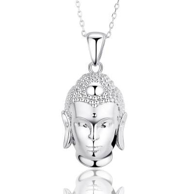 China Rulai Key Men's Buddha Necklace Punk Jewelry Pendant Necklace Chain Necklace for sale