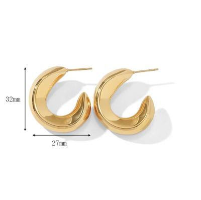 China Classic Moon Stud Earring Jewelry Women's Stud Earring Fashion Jewelry TRENDY for sale