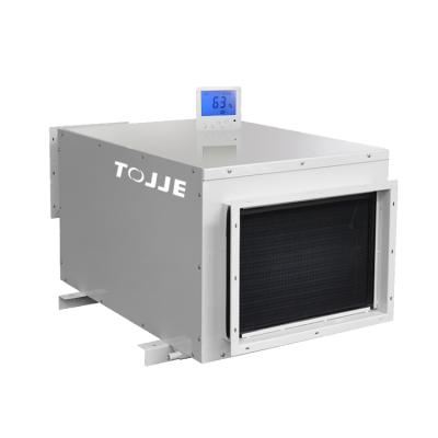 China Commercial 130L/D Hotel Wall Ceiling Mounted Dehumidifier For Swimming Pool for sale