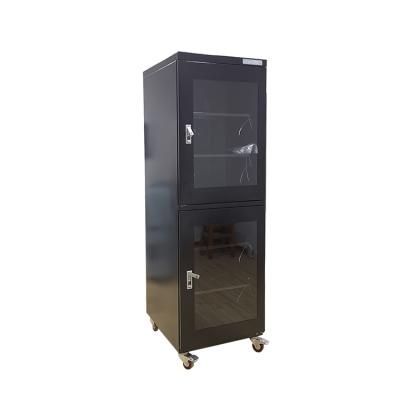 China Medicine Curing Black Color 1-10%RH Setting Electronic Drying Cabinet For Camera Dry Cabinet for sale