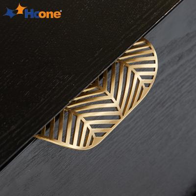 China Modern Zinc Alloy Cabinet Pull Handles Edge Finger Pulls Handles for sale