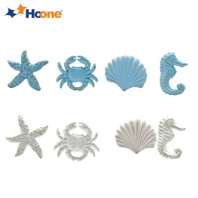 China Baby Sea Shape Baby Animals Metal Knob Handle Modern Furniture Hardware Closet Wardrobe Pull Handle for sale