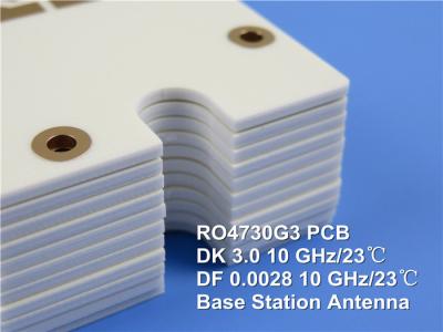 Chine Carte PCB cellulaire à haute fréquence d'antenne de station de base de carte PCB de Rogers RO4730G3 60mil 1.524mm à vendre