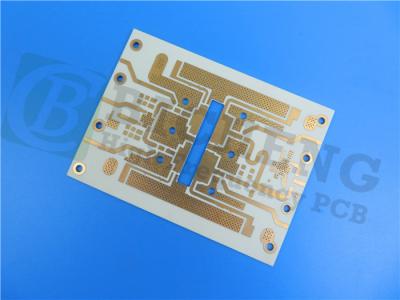 Китай Монтажная плата PCB 24mil встали на сторону двойником, который RF Rogers RO4360 высокочастотным с золотом погружения для наземного радиолокатора продается