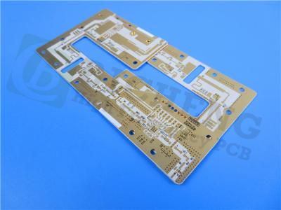 China RF-60A PCB Hochfrequenz-Leiterplatte 25mil 0,635 mm Taconic RF mit Immersionsgold zu verkaufen