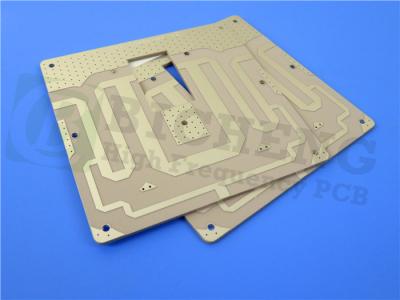 Chine RO3206 PCB à haute fréquence construit sur un substrat de 25 millimètres 0,635 mm avec du cuivre à double face et de l'argent par immersion à vendre