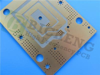 China RO3006 PCB de alta frequência de 2 camadas 50mil com ouro de imersão à venda