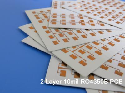 中国 高周波LTEのためのPCBロジャース10mil 0.254mm RO4350B PCB倍によって味方されるRF PCB 販売のため