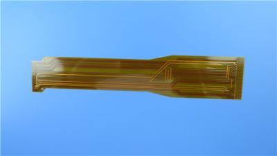 China Flexible Printed Circuit (FPC) Built on Polyimide with Immersion Gold and Stiffener for Connection Strip #FPC Manufactur for sale