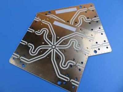 Chine Le double a dégrossi carte PCB à haute fréquence établie sur 10 le mil RO4350B avec de l'or d'immersion à vendre