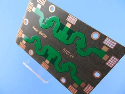 Китай Высокочастотный PCB на двойнике DK2.65 PTFE встал на сторону с OSP и зеленой маской для Combiners продается