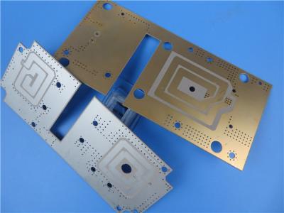 Китай Taconic RF-35A2 PCB 20mil (0,508 mm) 30mil (0.762mm) 60mil (1.524mm) с серебром погружения золота погружения и голубой маской продается