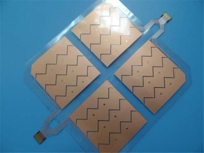 China Flexible PCBs Technology Double access flexible PCBs FPC with Immersion Gold Polyimide PCBs for Microwave Amplifier for sale