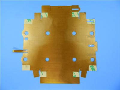 China Double Sided Flexible PCB board With 0.15mm thick and Immersion Gold Polyimide thickness 12.5, 20, 25 and 50 μm. for sale