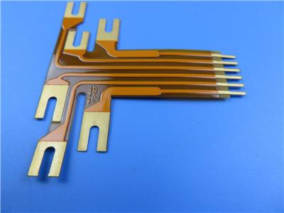 China 2oz Flexible PCB FPC Built on Polyimide with Gold Plating FPC Sample for sale