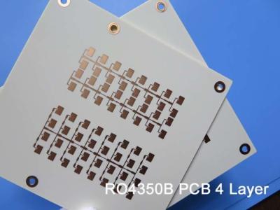 Chine Carte PCB à haute fréquence de 4 couches sur 6,6 mil RO4350B et 10 mil RO4350B pour le système de radar à vendre