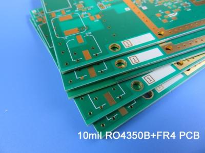 中国 雑種PCB|10ミルで造られる混合された材料PCB RO4350B +深さの管理されたドリルとのFR-4 販売のため