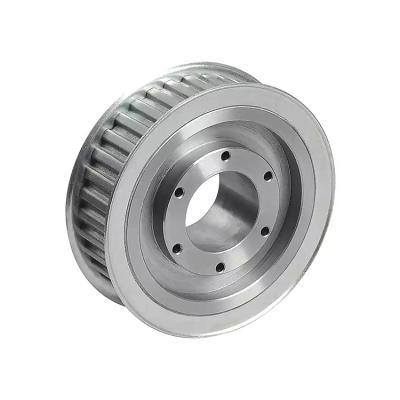 China Material of Construction Shops Price New Type Nice Toothed Clear Anodize Stainless Steel Synchro Pulleys for sale