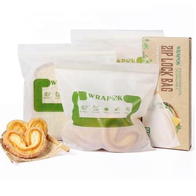 China BIODEGRADABLE Home Compostable Snack Bag / Self Seal Compostable Cornstarch Poly Bag for sale