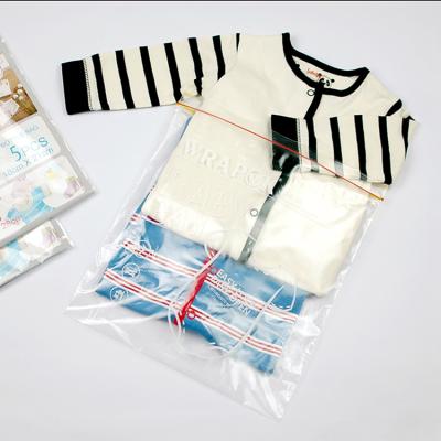 China New Design Recyclable Baby Zipper Lock Bag For Breastmilk Storage Bottle Seal Plastic Bag For Baby Clothes for sale