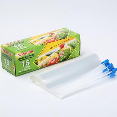 China New design recyclable wrapok slider zipper bag for snack for sale