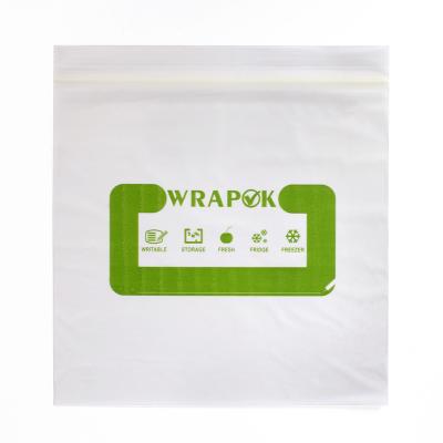 China BIODEGRADABLE packaging environmental protection biodegradable zipperplastic bag for sale