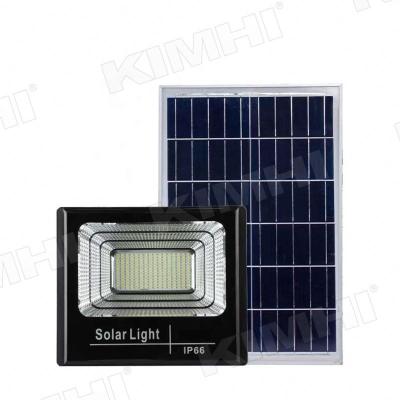 China Residential KIMHI Energy saving solar rechargeable led 25W 40W 60W 100W 200W 300W 500W 800W lamps led outdoor solar flood light for sale