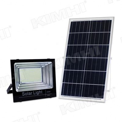 China Residential KIMHI Solar Flood Lights Outdoor Waterproof Reflector Solar 25W 40W 60W 100W 200W 300W 500W 800W LED Solar Powered Flood light for sale