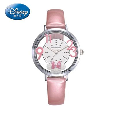 China Water Resistant Disney Authorized Lady Women's Brand Best Quality Big Dial Arabic Numeral Watch Manufacturer for sale