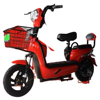 China 2020 Most Popular Free Shipping Electric City Bike 2 Seats Electric Bike High Carbon Steel Battery for sale