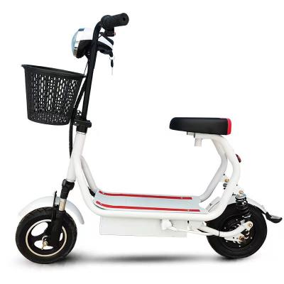 China High carbon steel 350w 2 wheel electric bike scooter/electric moped with pedals electric motorcycle scooter for sale