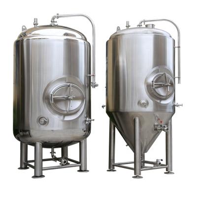 China Hotels Micro Fermenter 500L Conical Beer Making Equipment Jacketed Unitank for sale