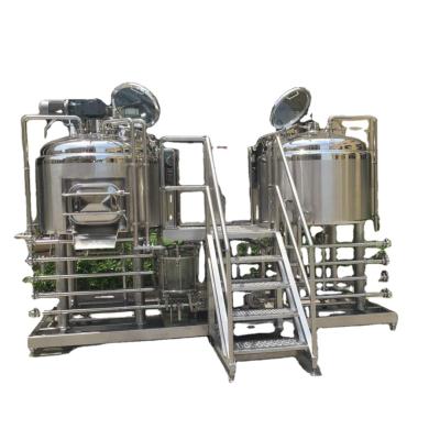 China Hotels 500L Craft Beer Brewery For Micro Brewery for sale