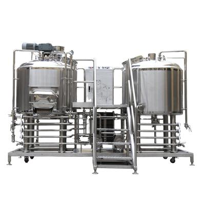 China Retail Steam Heated 15BBL Brewery Micro Beer Brewery Brewing System for sale