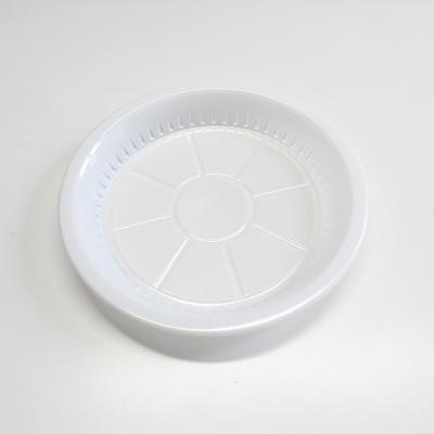 China Disposable Food Microwave Round PP Plastic Meal Tray Packaging For Food for sale