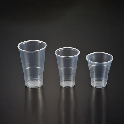 China Lightweight Disposable Reusable Drinking Cups 12oz (350ml) High Temperature Resistance Manufacturer Plastic Cups for sale