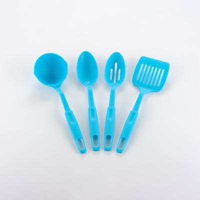 China Sustainable Heat Resistant Kitchenware Set 4PCS Nylon Kitchen Utensil Nonstick Kitchen Accessories Cooking Tools for sale