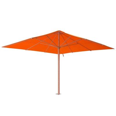 China Modern XYD Customized Large Height Diameter 4m/5m/6m/8m Pole Center Outdoor Garden Parasol Umbrella for sale