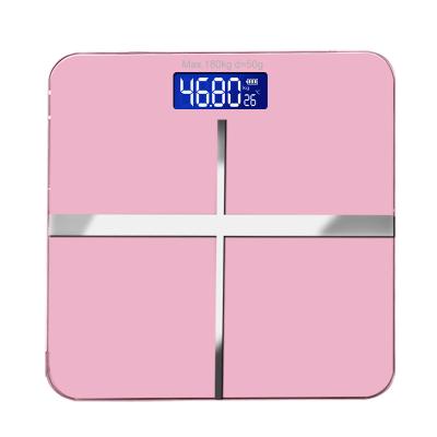 China Fashionable New Type Tempered Glass Scales Led Scales Weighing Scales for sale